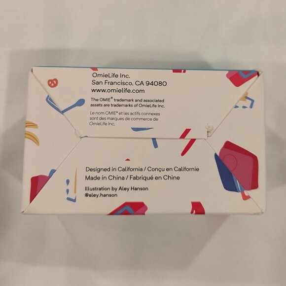 NWT OmieDip Leakproof Containers Silicone (SET of 2, Yellow & Red) - Picture 10 of 13